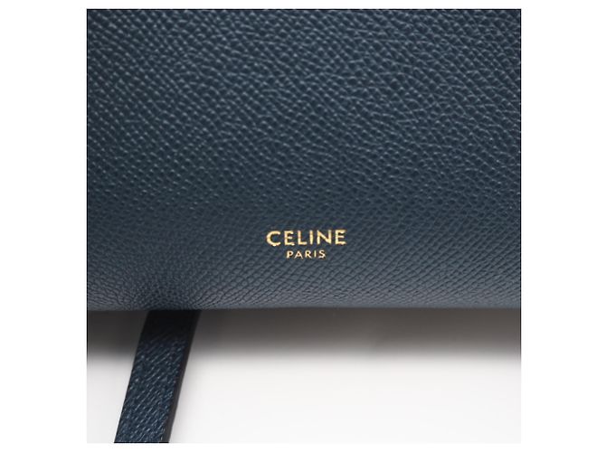 Belt Bag Borsa Nano Belt Céline Verde Scuro Pelle - vista 13