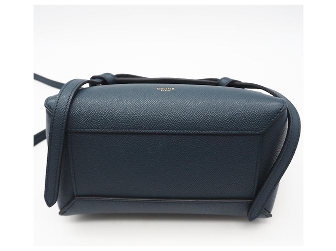 Belt Bag Borsa Nano Belt Céline Verde Scuro Pelle - vista 5