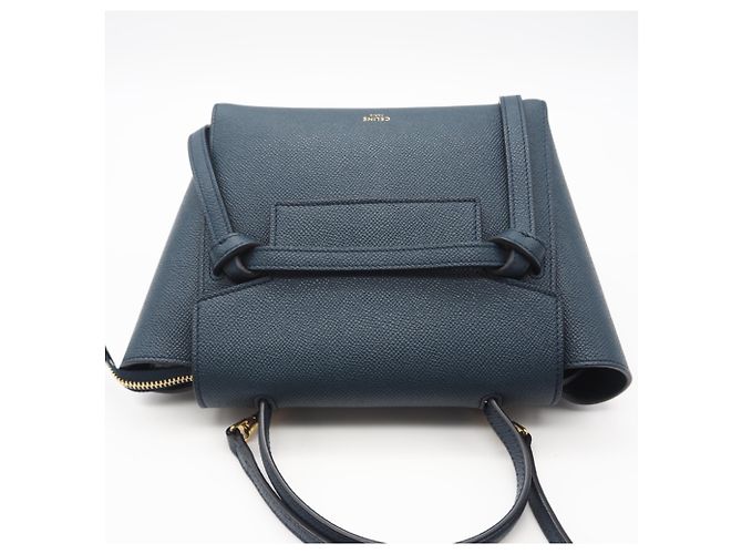 Belt Bag Borsa Nano Belt Céline Verde Scuro Pelle - vista 6