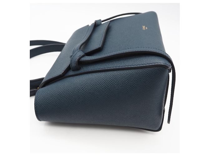 Belt Bag Borsa Nano Belt Céline Verde Scuro Pelle - vista 7