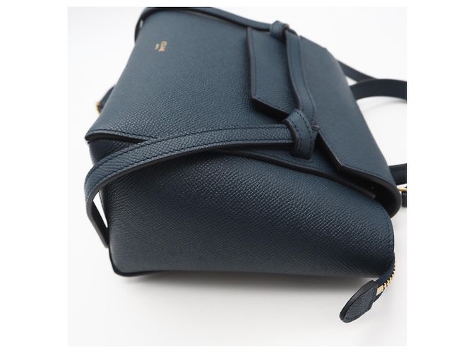 Belt Bag Borsa Nano Belt Céline Verde Scuro Pelle - vista 8