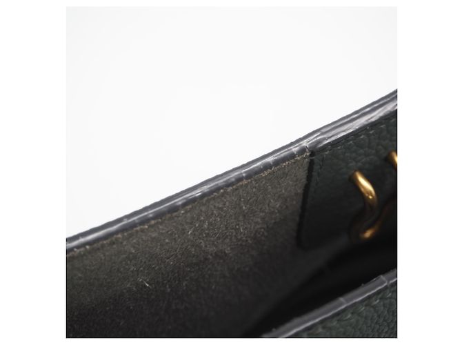 Céline Borsa a spalla Sangle in pelle di vitello Celine Blu - vista 10