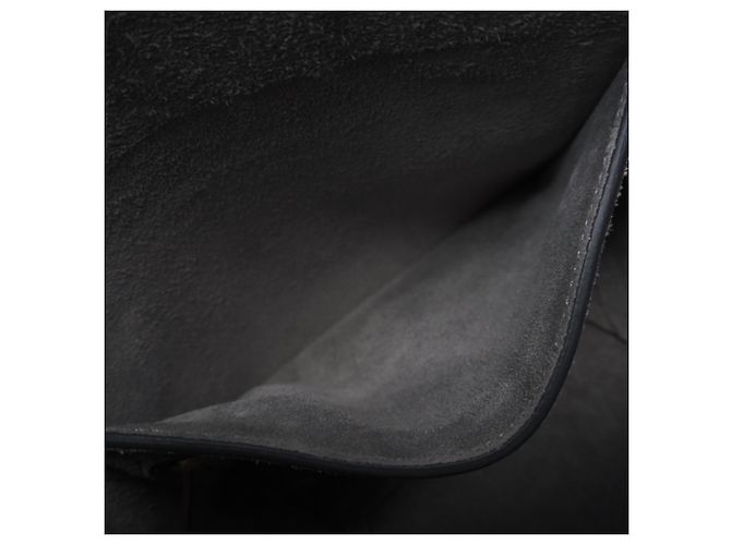 Céline Borsa a spalla Sangle in pelle di vitello Celine Blu - vista 12