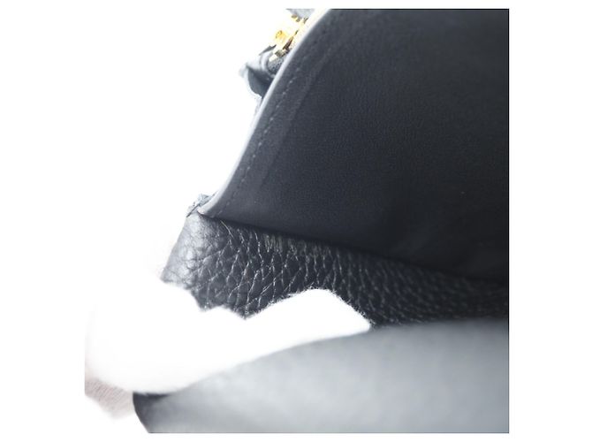 Louis Vuitton Taurillon Langbörse Schwarz - Ansicht 18