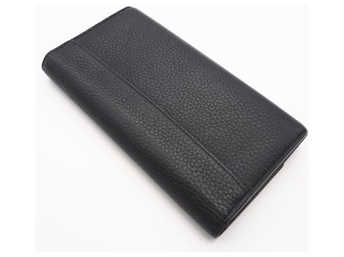 Louis Vuitton Taurillon Langbörse Schwarz - Ansicht 2