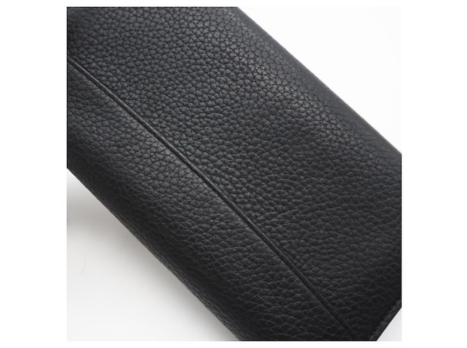 Louis Vuitton Taurillon Langbörse Schwarz - Ansicht 3