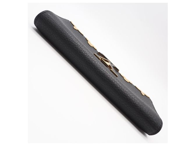 Louis Vuitton Taurillon Langbörse Schwarz - Ansicht 7