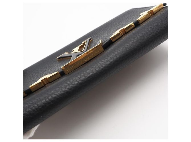 Louis Vuitton Taurillon Langbörse Schwarz - Ansicht 9