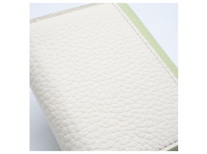 Cartera Capucines XS en Taurillon Louis Vuitton Blanco Verde - vista 3