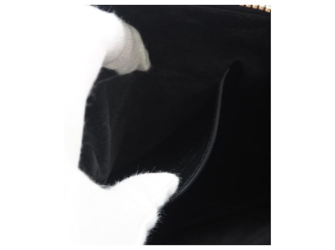 Borsa a mano Baby Duffle Saint Laurent Nero Rosso - vista 9