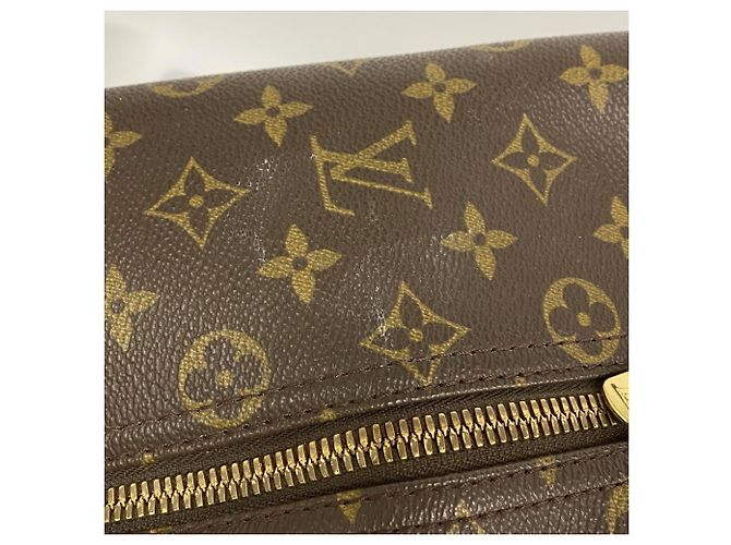 Borsa Boston Monogram Sirius 50 Louis Vuitton Marrone - vista 10