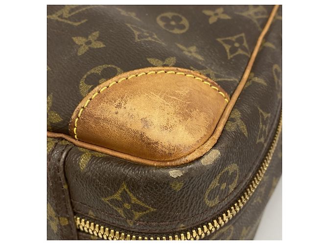 Borsa Boston Monogram Sirius 50 Louis Vuitton Marrone - vista 7