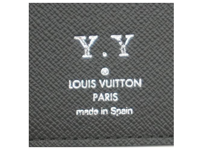 Portafoglio Lungo Brazza Monogram Eclipse Louis Vuitton Nero - vista 4
