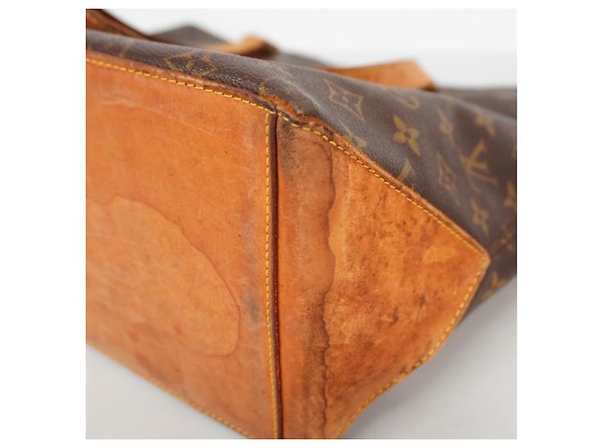 Borsa Tote Cabas Mezzo Monogram di Louis Vuitton Marrone - vista 6