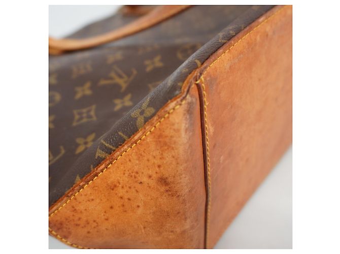 Borsa Tote Cabas Mezzo Monogram di Louis Vuitton Marrone - vista 7