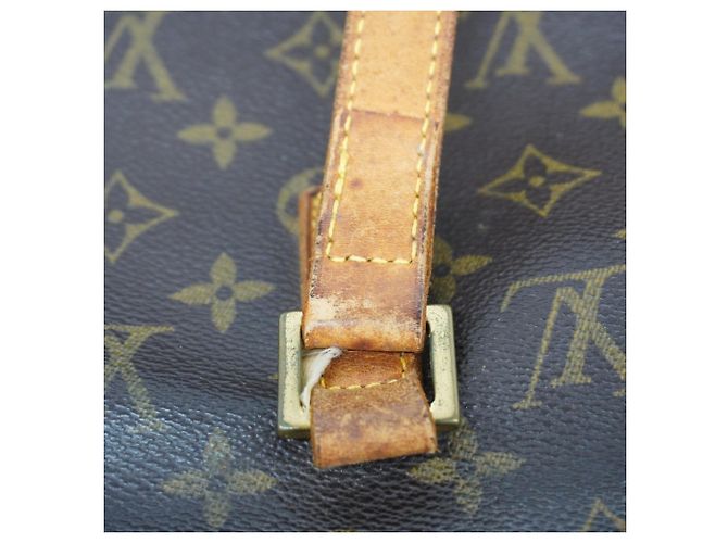 Borsa Tote Cabas Mezzo Monogram di Louis Vuitton Marrone - vista 8