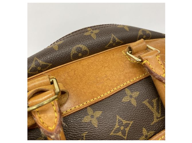 Borsa Deauville Monogram Louis Vuitton M47270 Marrone - vista 10