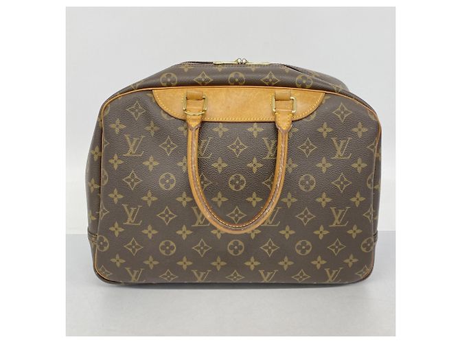Borsa Deauville Monogram Louis Vuitton M47270 Marrone - vista 11