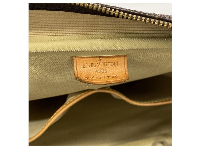 Borsa Deauville Monogram Louis Vuitton M47270 Marrone - vista 5