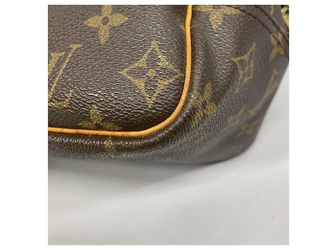 Borsa Deauville Monogram Louis Vuitton M47270 Marrone - vista 9