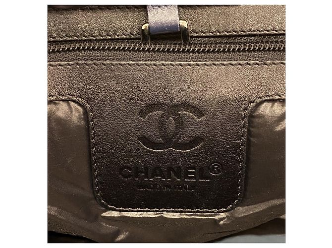 Chanel Coco Cocoon Nylon Tote Bag Blau - Ansicht 5