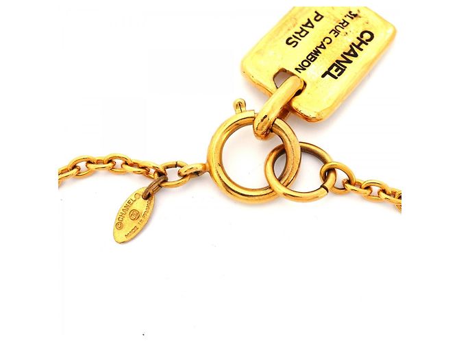 Collana Placcata Oro Chanel Cambon D'oro - vista 4