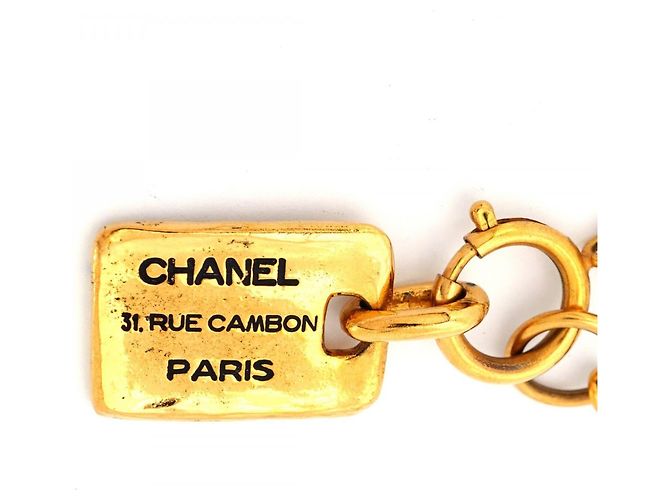 Collana Placcata Oro Chanel Cambon D'oro - vista 5