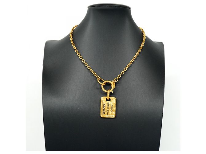 Collana Placcata Oro Chanel Cambon D'oro - vista 6