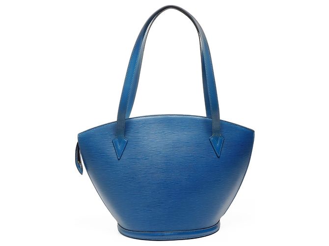 Borsa a spalla Saint-Jacques Epi 1995 di Louis Vuitton Blu - vista 2