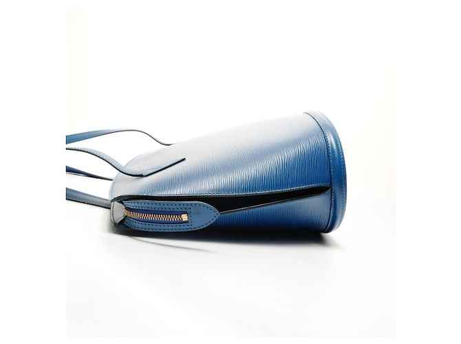 Borsa a spalla Saint-Jacques Epi 1995 di Louis Vuitton Blu - vista 3
