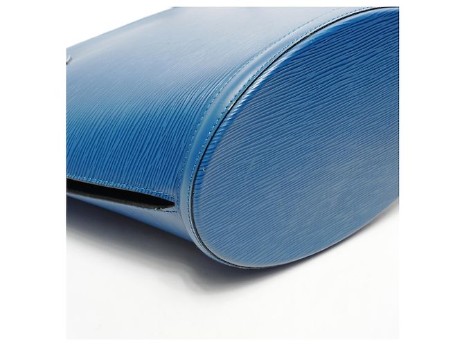 Borsa a spalla Saint-Jacques Epi 1995 di Louis Vuitton Blu - vista 5
