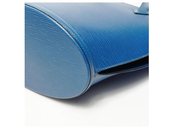 Borsa a spalla Saint-Jacques Epi 1995 di Louis Vuitton Blu - vista 6