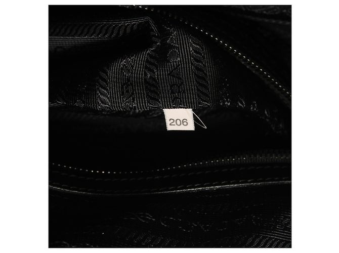 Reisebag aus Nylon mit Prada-Dreieckslogo Schwarz - Ansicht 11