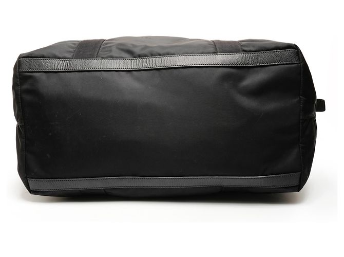 Reisebag aus Nylon mit Prada-Dreieckslogo Schwarz - Ansicht 8