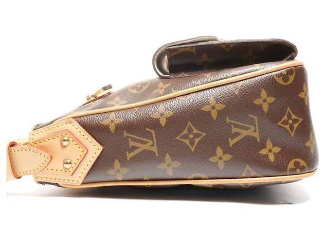 Borsa a Spalla Monogram Hudson GM di Louis Vuitton Marrone - vista 3