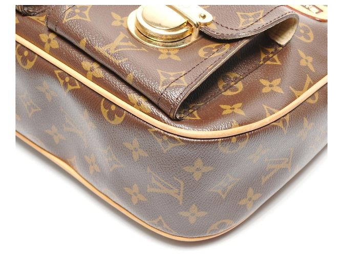 Borsa a Spalla Monogram Hudson GM di Louis Vuitton Marrone - vista 6