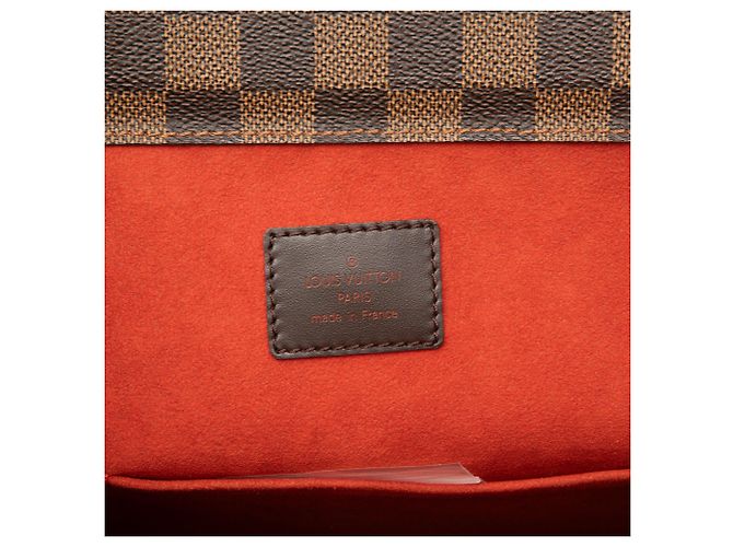 Louis Vuitton Borsa Parioli GM Damier Ebano Marrone - vista 6