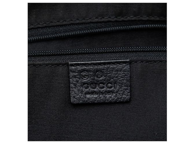 Bolso tote Gucci de denim negro GG Abbey D Ring - vista 5