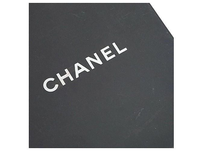 Chanel Banda de Seda con Estampado de Charms CC Azul - vista 9