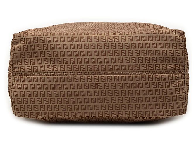 Beige Micro Zucchino Nylon Tote von Fendi - Ansicht 3