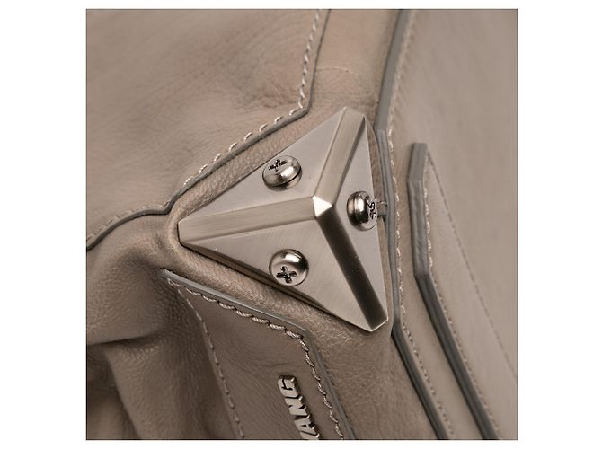 Clutch Adele em couro marrom dobrável Alexander Wang - vista 9