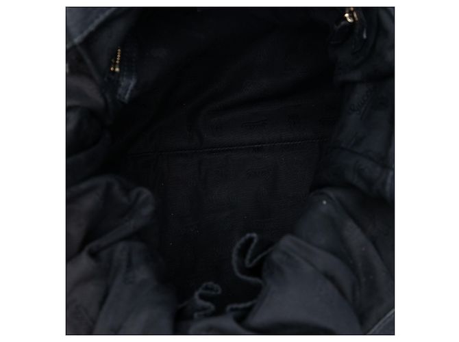 Gucci große schwarze Leder-Tote mit Pferdebit Sienna - Ansicht 4