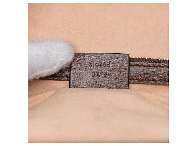 Gucci Mini GG Supreme Beige Clasp Crossbody - vista 6