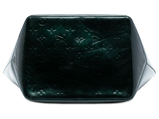 Louis Vuitton Monogram Vernis Bellevue PM Verde - vista 3