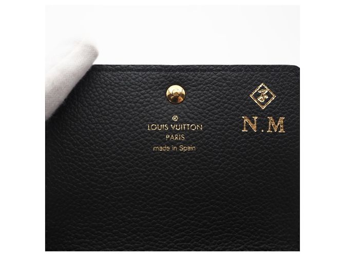 Visitenkartenetui Monogram Empreinte Louis Vuitton Schwarz - Ansicht 15