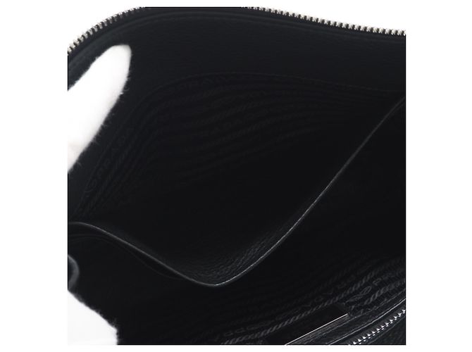 Prada Vitello City Clutch Tasche - Ansicht 11