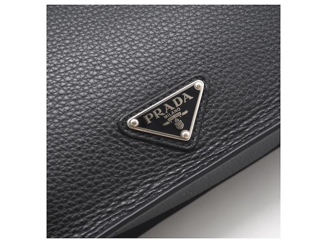 Prada Vitello City Clutch Tasche - Ansicht 9