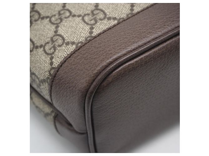Borsa tote Ophidia piccola di Gucci Marrone - vista 11