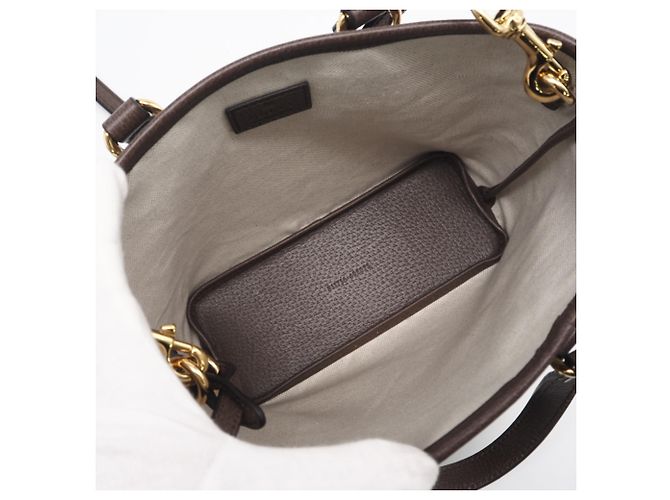 Borsa tote Ophidia piccola di Gucci Marrone - vista 14