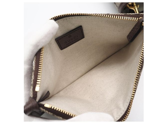 Borsa tote Ophidia piccola di Gucci Marrone - vista 4